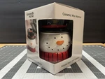 Ceramic Candle Warmers Frosty Christmas Snowman Wax Melt/oil Fragrance. Fixed Price $18.71.