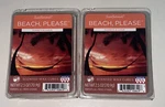 Scentsationals Scented Wax Melts Beach Please / Packs 2.5 Oz. Fixed Price $11.79.