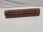 Incense Stick Holder - Coffin Style Wood Burner. Fixed Price $14.99.