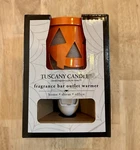 New Tuscany Candle Fragrance Warmer Jack-o-lantern Halloween Home Office Dorm. Fixed Price $12.80.