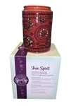 Scentsy Free Spirit Wax Warmer Full Size Ceramic Bohemian Bandana Retired. Fixed Price $22.49.