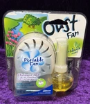 Oust Portable Fan Outdoor Scent Oil Vtg Home Fragrance Standing Sealed. Fixed Price $29.99.