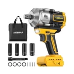 20V Cordless Impact Wrench For Dewalt Battery, 1500NM (1106 Ft-lbs) 1/2" Brus.... Fixed Price $112.01.