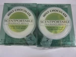 2 PKS/4 Refills Scentportable Disk Bath & Body Works Mint Chocolate. Fixed Price $22.99.