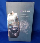 Ceramic Backflow Incense Burner Holder Glaze Waterfall & Cones. Fixed Price $12.00.