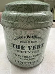 Occitane Vert Green Tea Sucre Petillants Fizzy Sugar Cube For Bath. Fixed Price $80.00.