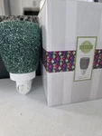 Scentsy Glitter Teal Plug-in Nightlight Wax Mini Warmer. Fixed Price $20.00.