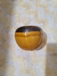 Firepot Hand Glazed Ceramic Dark Mustard, Top Two Tone Rings By Bird Brain (new). Fixed Price $8.99.