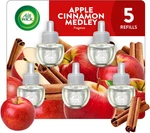 Plug Scented Oil Refill, Apple Cinnamon Medley, 5CT, Air Freshener, Essential. Fixed Price $17.67.
