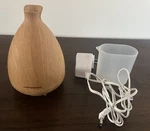 Urpower Essential Oil Diffuser Aromatherapy Wood Grain Look Light Mist W/manual. Fixed Price $12.99.