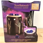 Scentsationals Electric Wax Warmer Skully Peace Love Ceramic Skeleton Whimsigoth. Fixed Price $16.88.
