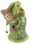 Petunia Passions Fragrance Lamp House - Clayworks Limited Edition. Fixed Price $25.95.