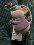 Bath & And Body Works Mistletoe Mouse Purple Sweater Wallflower Plug In Diffuser. Fixed Price $14.45.