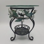Partylite Garden Lites Aroma Melts Warmer HB2205 Tealight Glass & Metal Holder. Fixed Price $15.95.