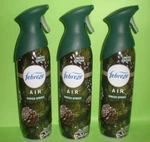 (3) Febreze Air Room Freshener Sprays Winter Spruce 8.8 Oz Each Bottle. Fixed Price $29.75.