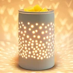 Bobolyn Ceramic Electric Melt Warmer Candle Waxing Burner White. Fixed Price $21.46.