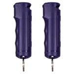 Police Magnum Pepper Spray Keychain Self Defense- 2 Pack .50OZ Purple Flip Top. Fixed Price $16.95.