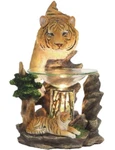 Orange Tigers Aroma Burner Wax Tart Scented Oil Candle Warmer Electric Polyresin. Fixed Price $49.99.