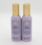 2 X Bath & Body Works Linen Lavender Concentrated Room Spray 1.5 Oz. Fixed Price $18.99.