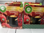 Air Wick Essential Mist Apple & Cinnamon Refill Black Diffuser Lot Of 5. Fixed Price $55.00.
