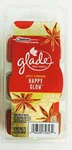 Lot Glade Wax Melts Air Freshener Refill Happy Glow Apple Cinnamon 6 Ct 2.3 Oz. Fixed Price $14.88.