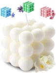 Bubble Cube Candles For Home, Scented, 5.4 Oz Soy Wax Aromatherapy. Fixed Price $15.82.