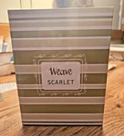 Scentsy Weave Scarlet Plug In Wax Warmer New - Open Box. Fixed Price $24.95.