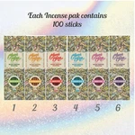 100CT. Cheech And Chong Premium Natural Incense Sticks Relaxing, Stress Relief. Fixed Price $19.99.