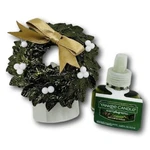 Yankee Candle Magic Wreath Scentplug Electric Diffuser With Balsam Cedar Refill. Fixed Price $25.00.