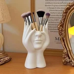 Multifunctional Human Body Art Pen Holder Makeup Brush Organizer Office Decor. Fixed Price $6.99.