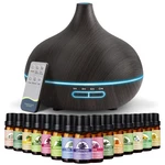 Sacatr 550ML Diffuser With 15X10ML Essential Oils, Ultrasonic Technology,.... Fixed Price $67.35.