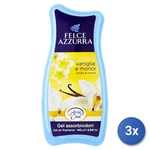 3X Felce Azzurra Home Odor Absorber Gel 140 Grams Vanilla Monoi. Fixed Price $17.47.
