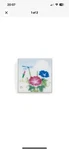Porcelain Incense Holder Morning Glory/tanabata 734507 Shoyeido Japan. Usa Ship. Fixed Price $9.99.