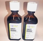 2X 2OZ Sweet Orange Essential Oil (citrus Sinensis) (4OZ Total) By Aura Cacia. Fixed Price $8.99.