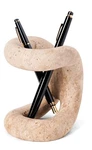 Speshstones Marble Holder For Desk 4 Inch Travertine Pencil De.... Fixed Price $50.49.