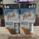 Glade Sense & Spray Automatic Freshener 2 Refills Clean Linen Discontinued. Fixed Price $29.99.