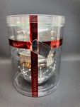 Slatkin Co Bath & Body Works Holiday Glow Fragrance Oil Warmer Glass Silver New. Fixed Price $12.99.