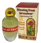 Rose Of Sharon Jerusalem Anointing Oil 0.4 FL.OZ(12ML)FROM The Land Bi.... Fixed Price $21.82.