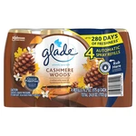 Glade Automatic Spray Refills Cashmere Woods 6.2 Oz 4 Pack Air Freshner New. Fixed Price $33.99.