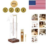 Stylish Incense Holder Set With Ash Brush - Relaxing Home Decor For All Spaces. Fixed Price $15.99.
