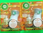 Lot Of 2 Air Wick Plug Scented Oil Refills, Pumpkin Spice, Fall .new. Fixed Price $14.95.