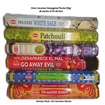 6-PACK Hem Incense Variety Assorted Fragrances (6 Of 20 Sticks). Fixed Price $14.97.