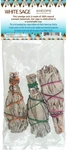 17365 - Set Of White Sage Smudge Sticks Incense For Home Cleansing And Purific. Fixed Price $19.99.