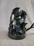Black Dragon Aroma Burner Wax Tart Scented Oil Candle Warmer Electric Polyresin. Fixed Price $37.99.