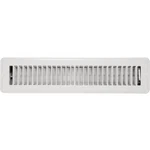 Home Impressions 2-1/4 In. X White Steel Floor Register 1FL0214WH-NH. Fixed Price $8.95.