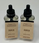 Lot Of 2 Bath & Body Works Dahlia Wallflower Fragrance Refill Bulb Plug In. Fixed Price $13.99.