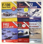 Set Of 6 Detail Scale Aviation Publications By Kinzey Menard &leader 1993-2004. Fixed Price $54.00.