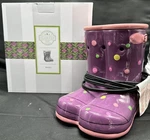 Scentsy Warmer Wellies Purple Polka Dot Rain Boots Retired Works. Fixed Price $37.00.