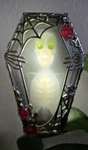 Bath & Body Works Halloween Skeleton Spooky Coffin Wallflower Light Up Plug. Fixed Price $24.99.