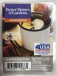 Better Homes & Gardens Apple Crisp Tea Scented Wax Cubes 2.5. Fixed Price $6.00.